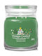 Yankee Candle Χριστουγεννιάτικο Γυάλινο Κερί Πράσινο