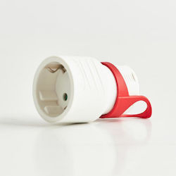 Женски щепсели Шуко бели 16 A 240 V Eurolamp