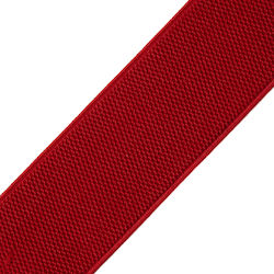 Elastisches Geflochtenes Polyesterband Rot 5 cm...