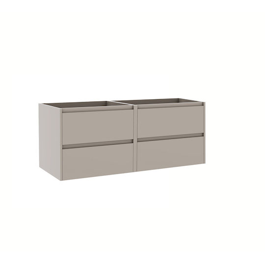Karag Dyma 120 Vanity Unit With Sink L120.5xD47.5xH50cm White Ash