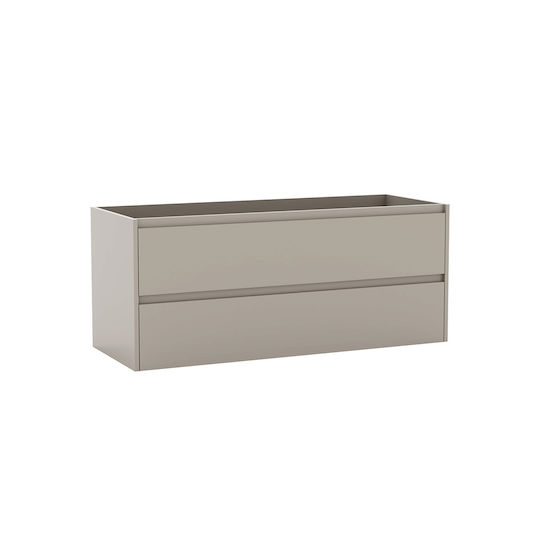 Karag Dyma 120 Πάγκος με Νιπτήρα Μ120.5xΒ47.5xΥ50cm Chestnut