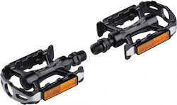 Force 600 Bicycle Pedals Flat Black