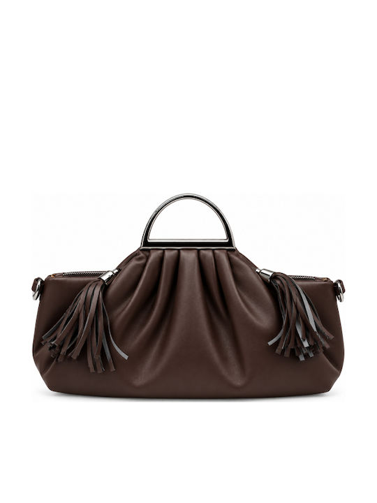 Damenhandtasche Dunkelbraun WF-PH5078-HB-KAFSK