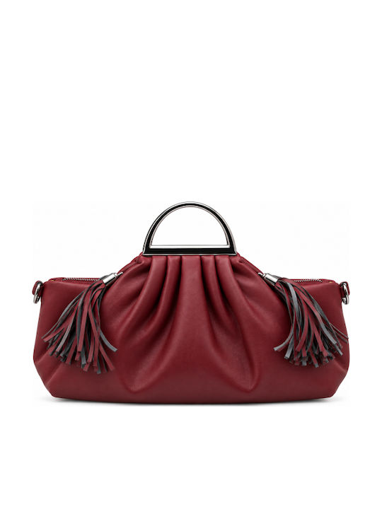 Burgunderrote Damenhandtasche WF-PH5078-HB-BURGUND