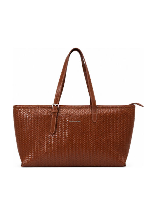 Morena Spain Damen Tote-Tasche Braun WF-RS5712-...