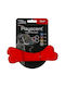 Jack and Vanilla Rubber Dog Bone Toy with Beef Flavour 16cm Red 1 Piece