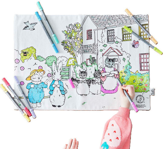 Suport de Farfurie „eat Sleep Doodle” Peter Rabbit Tom Kitten Tkptg