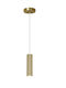 Domoletti Gold Pendant Light with GU10 Socket