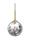 Domoletti Black Pendant Ceiling Light with E14 Socket