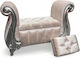 Olia Home Baptismal Velvet Chest 58x80x40 cm