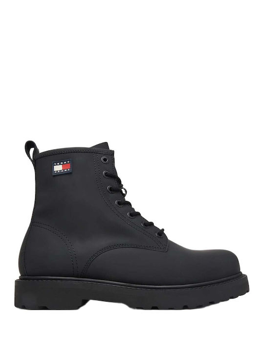 Tommy Hilfiger Μποτάκια Μαύρα