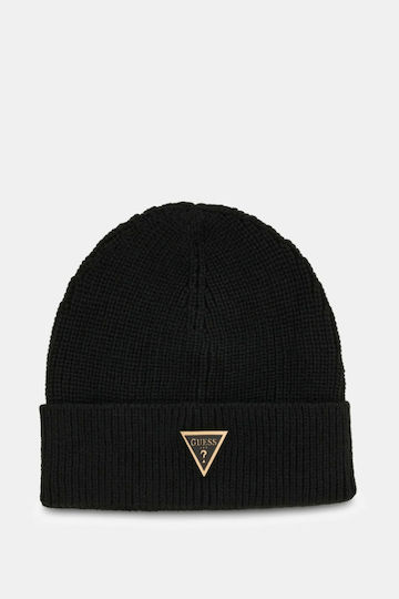 Boston Beanie Men's Knitted Beanie in Black