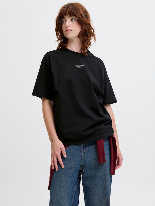Jack & Jones Γυναικείο T-shirt Μαύρο