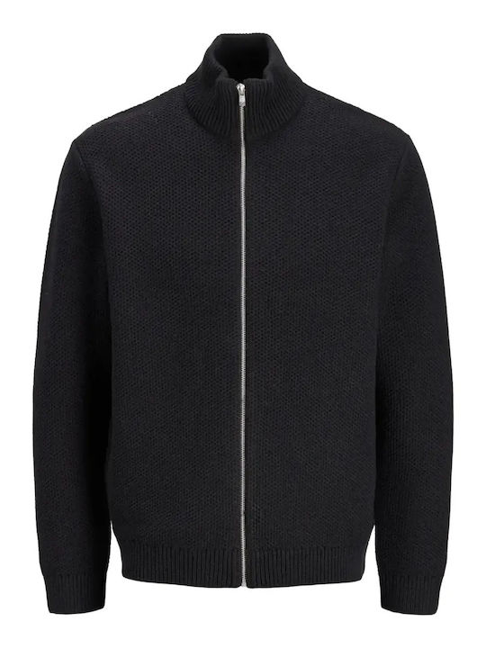 Jack & Jones Мъжка плетена жилетка Черна