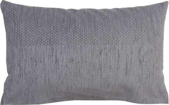 Viopros Graues Sofa-Kissen 32x52 cm