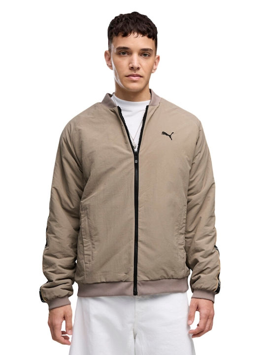 PUMA Μπουφάν Bomber Διπλής Όψης Μπεζ