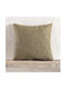 Rythmos Decorative Pillowcase Calhua 100% Cotton Olive Green 40x40cm