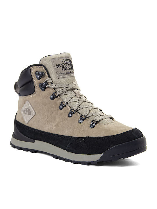 The North Face Back To Berkeley Iv Leather Men's Hiking Shoes Waterproof Grey