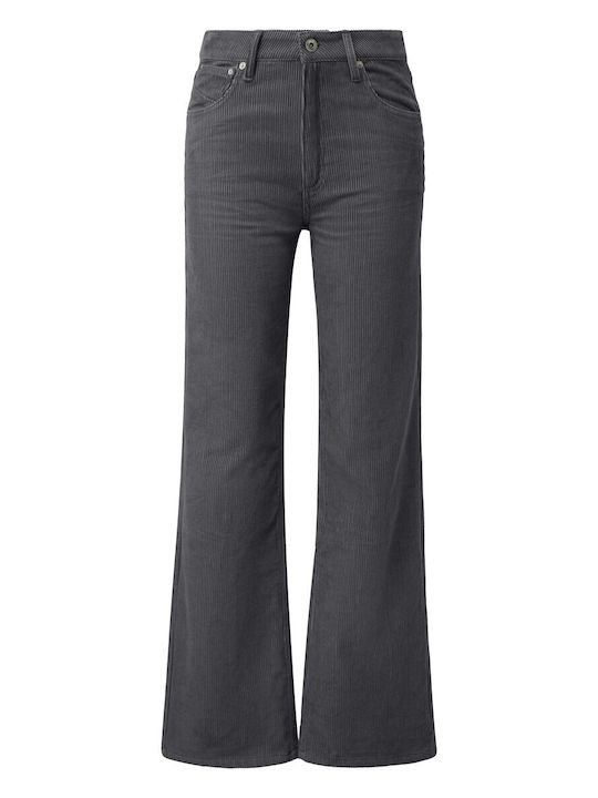 Damen-Stoffhose Anthrazit