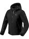 Afterburn 2 Χειμερινό Γυναικείο Μπουφάν Μηχανής Softshell Αδιάβροχο Μαύρο