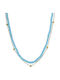 Art Collection Necklace in Gold-Plated Steel