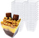 Olpack Set Mit 20 Kunststoffbechern, Fassungsvermögen 120 ml, Transparent