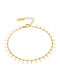Art Collection Women's Gold-Plated Steel Bracelet