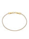 Art Collection Women's Gold Plated Steel Bracelet