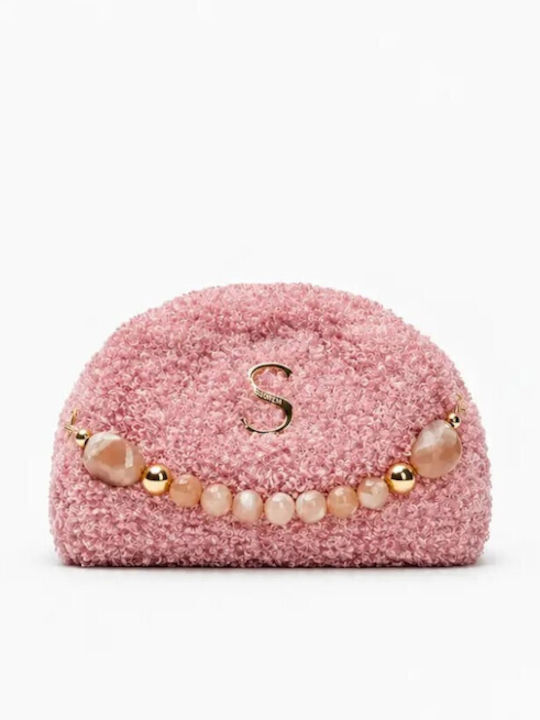 Sorena Handmade Zouzou Pink Fabric Women's Draw...