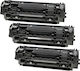 Compatible Toner for HP Laser Printer 2400 Pages Multicolour with Chip