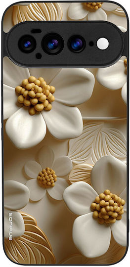 Sonique 3D Flower Series Case for Google Pixel 11 Pro XL 5G White
