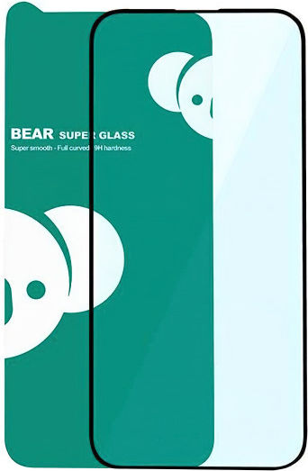 Bear Super Hard Защитно Фолио за Samsung Galaxy S26 Ultra S948, Закалено Стъкло Full Glue 3D, Черно