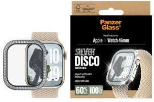 PanzerGlass Uwf Silver Disco Glass Displayschutzfolie Apple Watch 46 mm