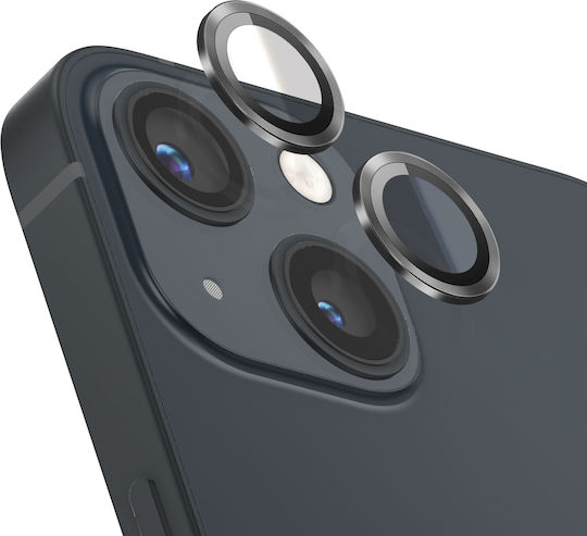 Zanaé Kameralinsenschutz iPhone 13 Kratzfestes Gehärtetes Glas Graphit