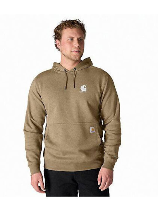 Carhartt Force Logo Hoodie Braun