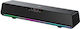 L13 Wireless 7.1 Computer Speakers with RGB Lighting and 5W Power Black