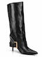 Women's Boots with High Heel Black