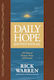 Daily Hope Devotional - Tyndale House Publishers - Leather / Fine Binding