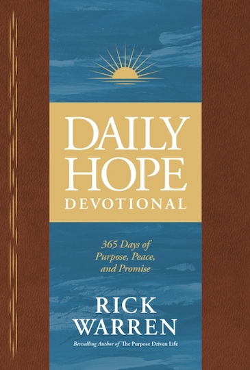 Daily Hope Devotional - Tyndale House Publishers - Leather / Fine Binding