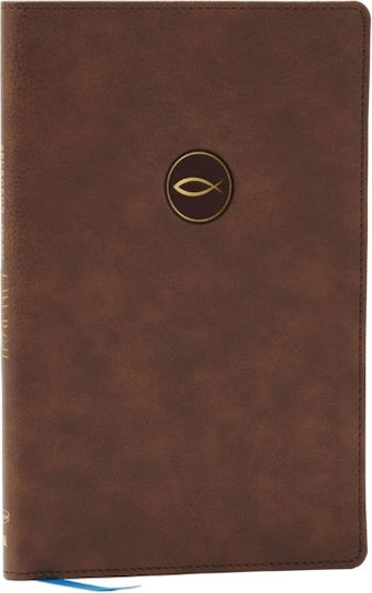 Spurgeon And The Church: Acts Through Revelation With Devotions From Charles Spurgeon (nkjv, Brown Leathersoft, Comfort Print) - Thomas Nelson Publishers - Leather / Fine Binding
