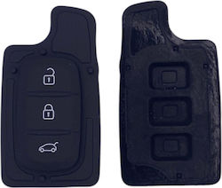Buton de Cauciuc de Schimb pentru Cheie Renault & Dacia cu 3 Butoane Buton de Cauciuc de Schimb pentru Cheie Renault & Dacia cu 3 Butoane