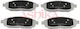 Front Brake Pads Jeep Grand Cherokee II-III-IV/Commander Ashika 50-00-018 Akebono WVA24250 No.05080868AA 5000018-10092