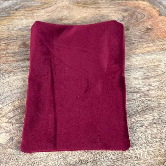 ED Collection Fabric Christmas Gift Pouch Red 14x20 cm