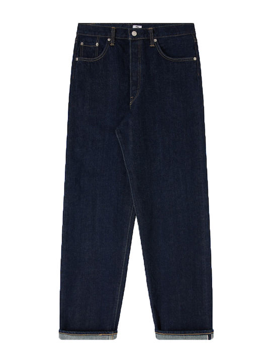 Made In Japan Мъжки дънки със свободна кройка Blue Rinsed