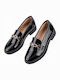 Λουστρίνι Γυναικεία Loafers σε Μαύρο Χρώμα