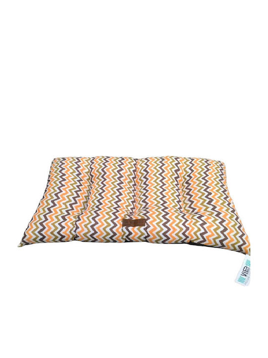 V.I.Pets Матрак за кучета Зиг-Заг Оранжев 60x30 см