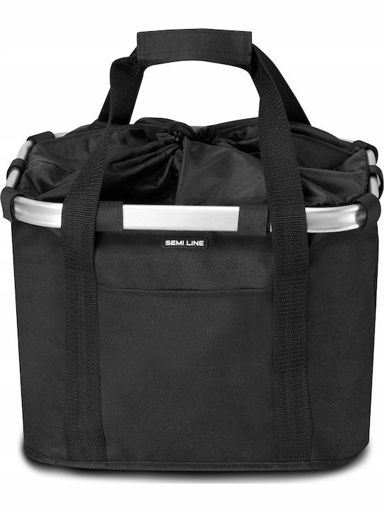Semi Line Bicycle Basket Black