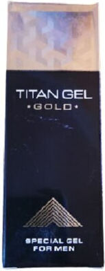 Titan Gold Gel Massagegel für Männer 50 ml