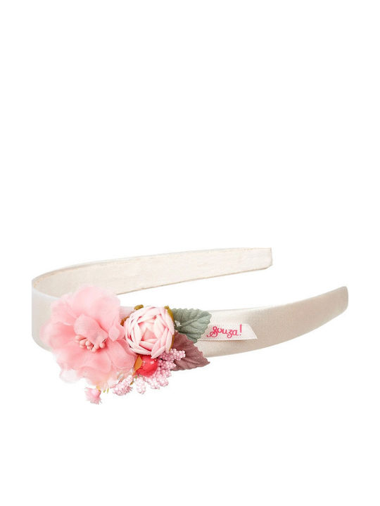 Souza For Kids Kinder-Haarreif Tiara mit Rosa Blume