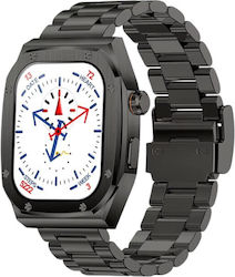 Z17 Max Stainless Steel Smartwatch με Παλμογράφ...